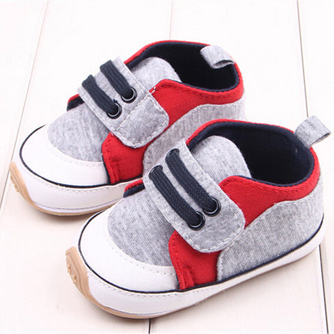 Baby Cotton Anti-slip Moccasins Rubber Shoes