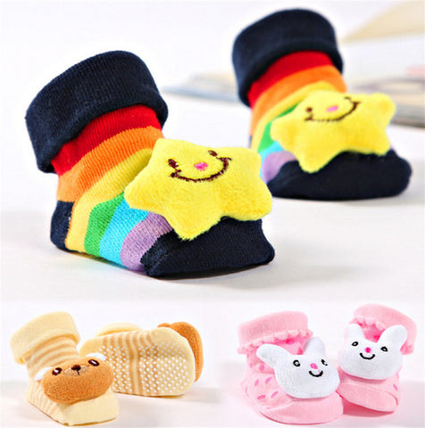 Lovely Baby Slippers Cotton Socks